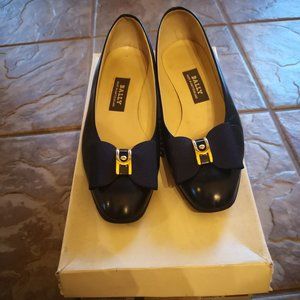 Bally Blue Flats